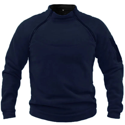 Leo fleece inspiration military zip-up jacket for men | Leo -3