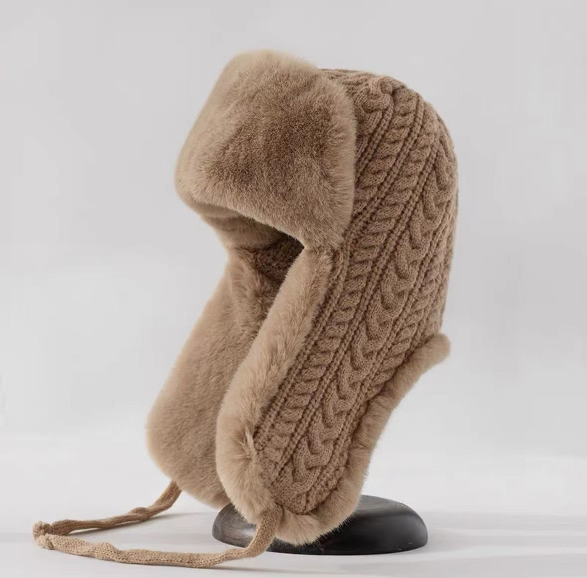 Lei feng cotton hat for women | Quinlyn -3