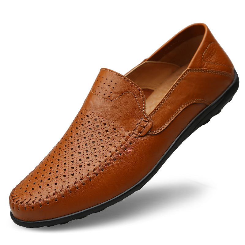 Breathable italian loafers for men | Damian -6