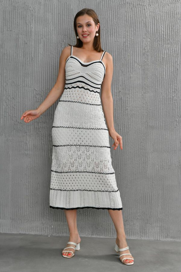 Crochet elegant dress for women | Serena -4