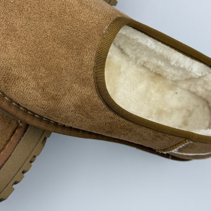 Elegant cozy winter loafers for women | Norelle -10