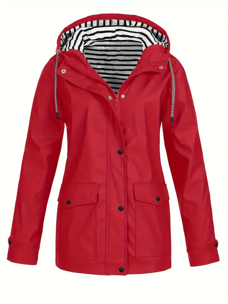 Waterproof trendy parka for women | Silvia -3