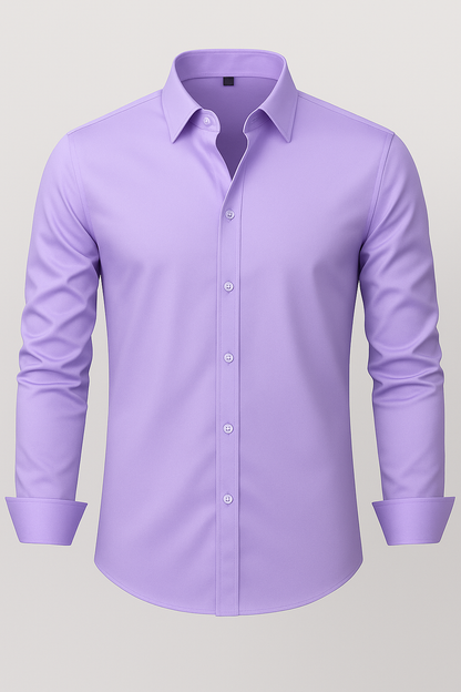 Fitted pleats shirt for men | Lorian -16