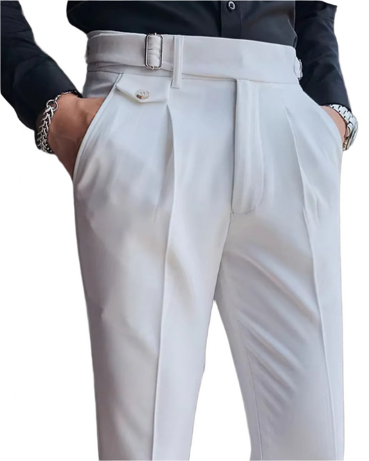 Pleating luxurious trousers for men | Orion -1