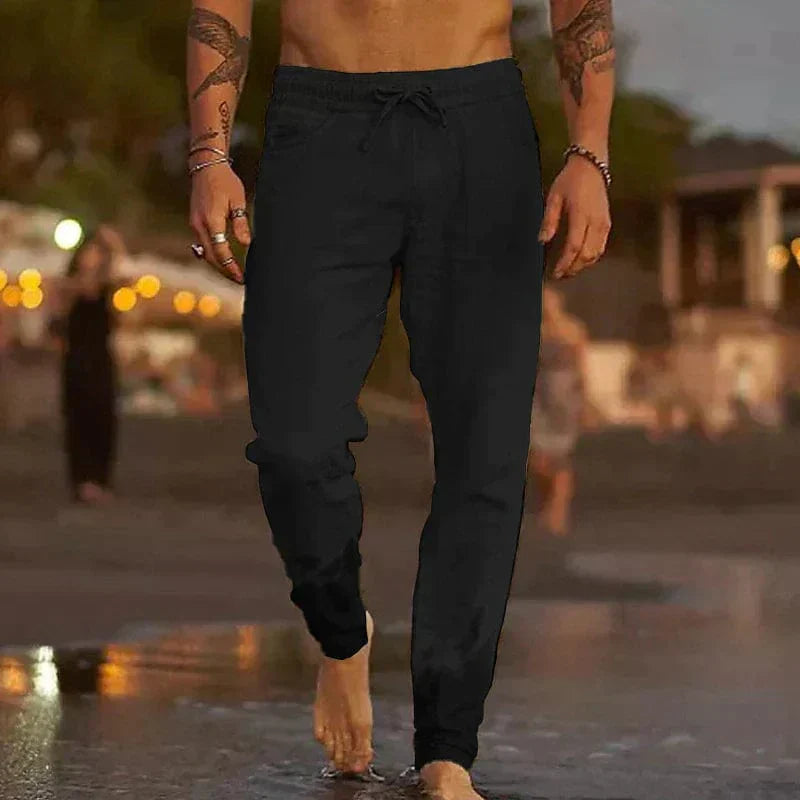 Comfortable summer trousers for men | Adam -4