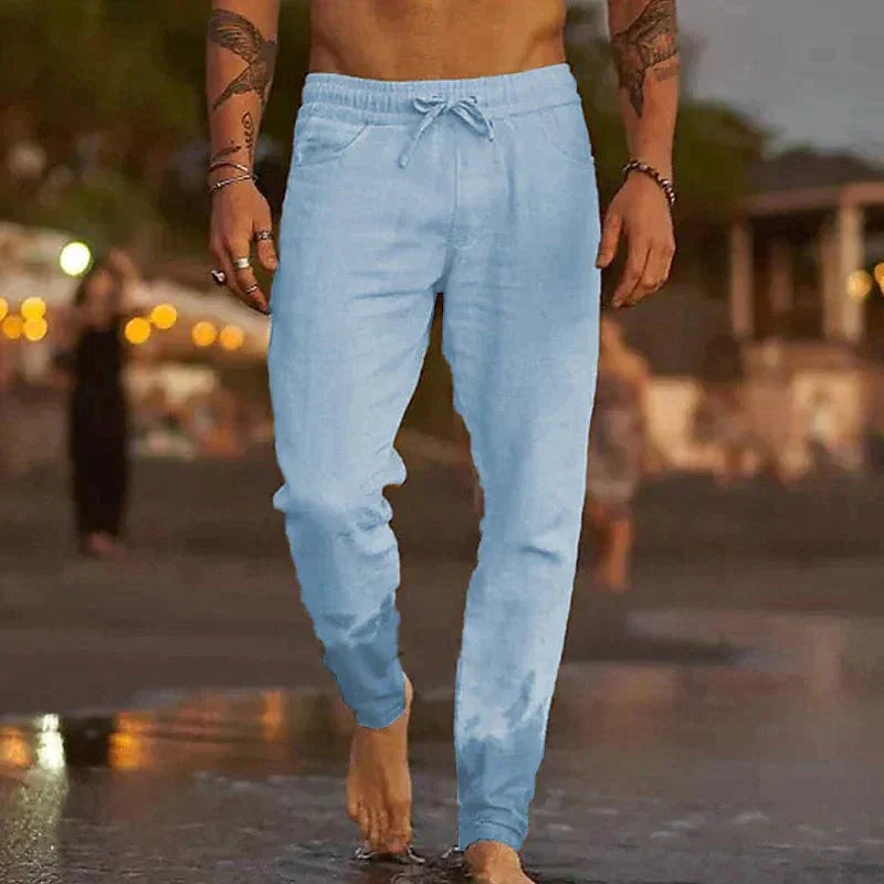 Comfortable summer trousers for men | Adam -6