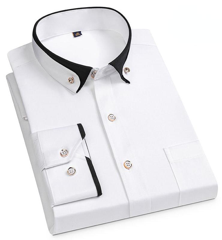 Button-up elegant shirt for men | Gideon -4