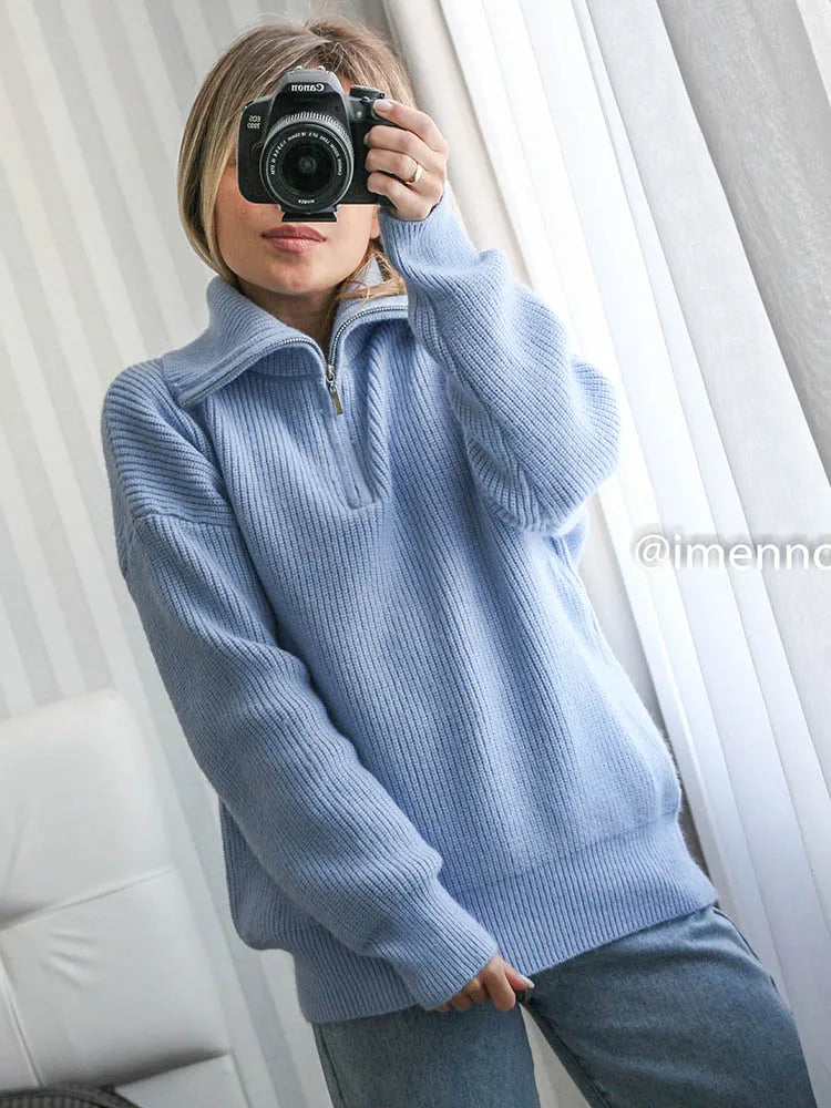 Elegant timeless sweater for women | Lisa -5