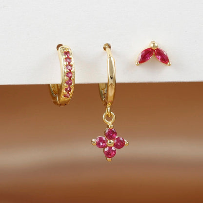 Earrings modern set for women | Eden -7