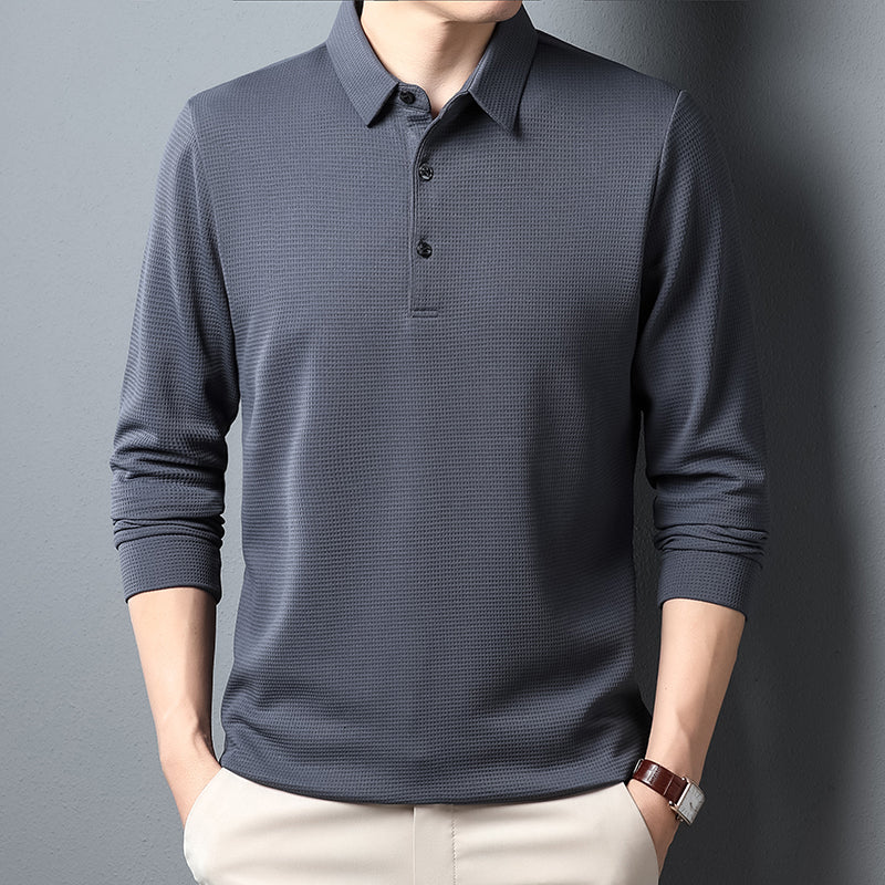 Long-sleeve refined shirt for men | Bastien -2