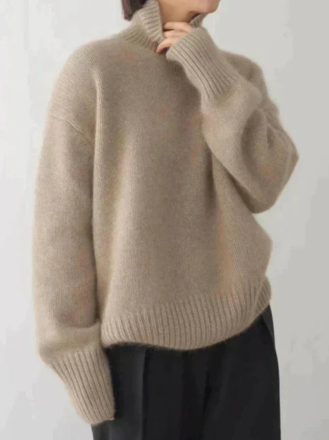 Soft sweater turtleneck for women | Carrie -6