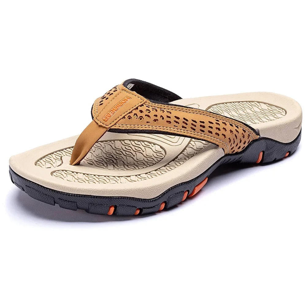 Supportive athletic flip flops arch cardigan for men | WaveStride -2