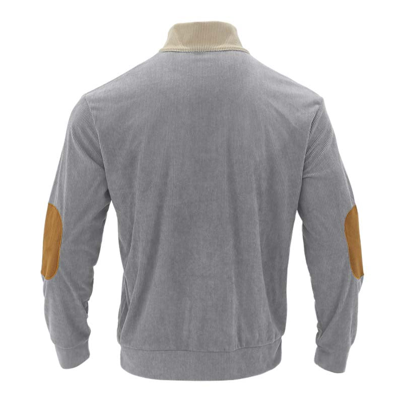 Sport trendy high collar sweater for men | Alexander -2