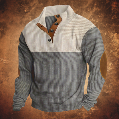 Sport trendy high collar sweater for men | Zachary -5