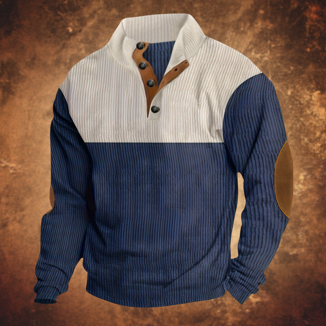Sport trendy high collar sweater for men | Zachary -4