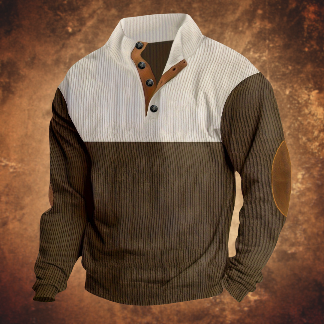 Sport trendy high collar sweater for men | Zachary -3
