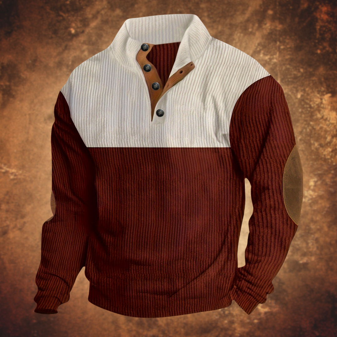 Sport trendy high collar sweater for men | Zachary -2