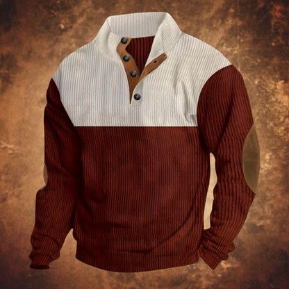 Sport trendy high collar sweater for men | Zachary -2