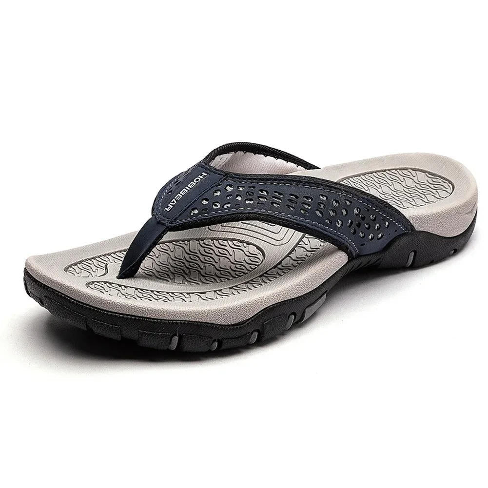 Supportive athletic flip flops arch cardigan for men | WaveStride -15