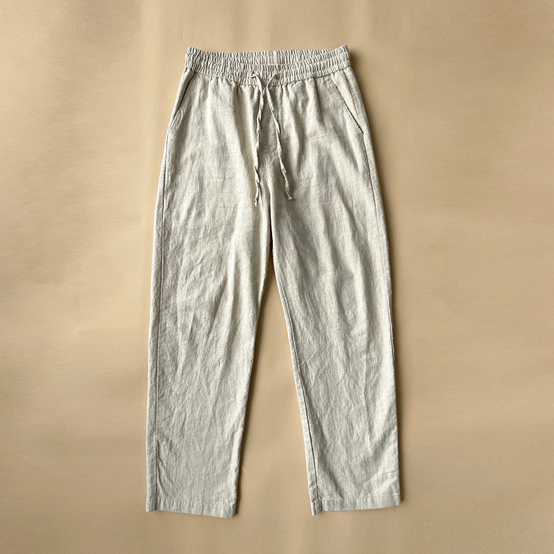 Relaxed drawstring pants for men | Arlo -4
