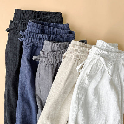 Relaxed drawstring pants for men | Arlo -8