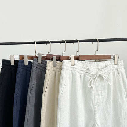 Relaxed drawstring pants for men | Arlo -2