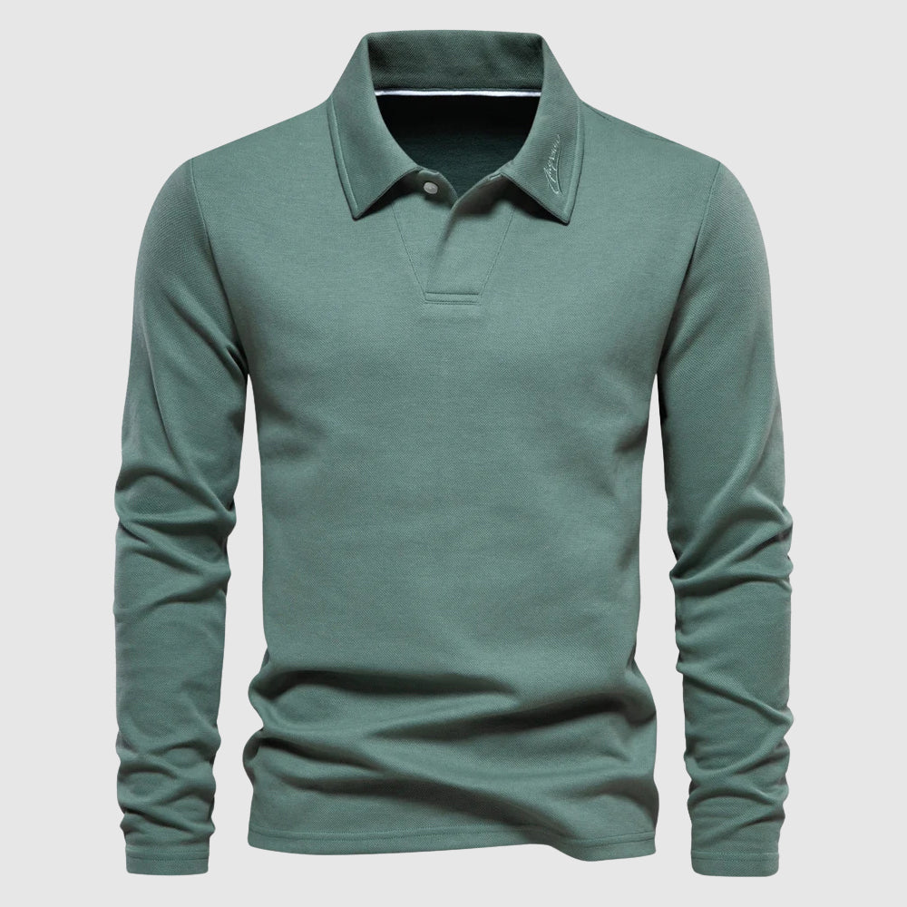Sleeve shirt polo for men | Classic Full -4