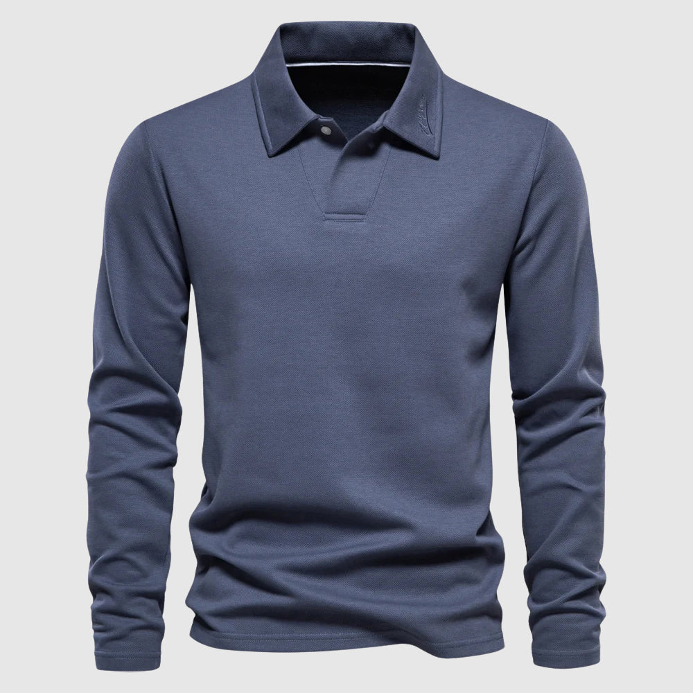 Sleeve shirt polo for men | Classic Full -1