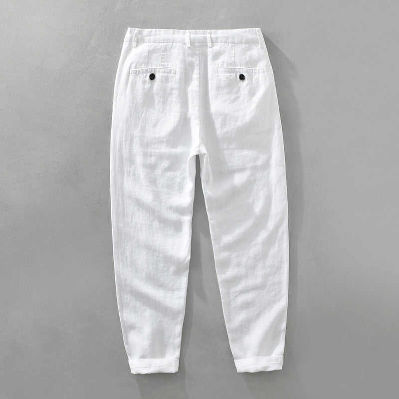Ipanema linen pants for men | Matteo -5