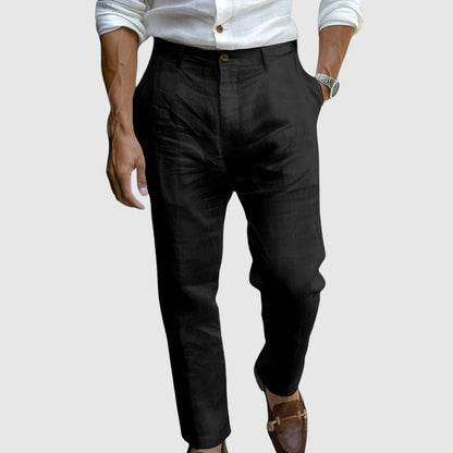 Elegant ankle-length pants for men | Lorenzo -2