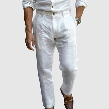 Elegant ankle-length pants for men | Lorenzo -4