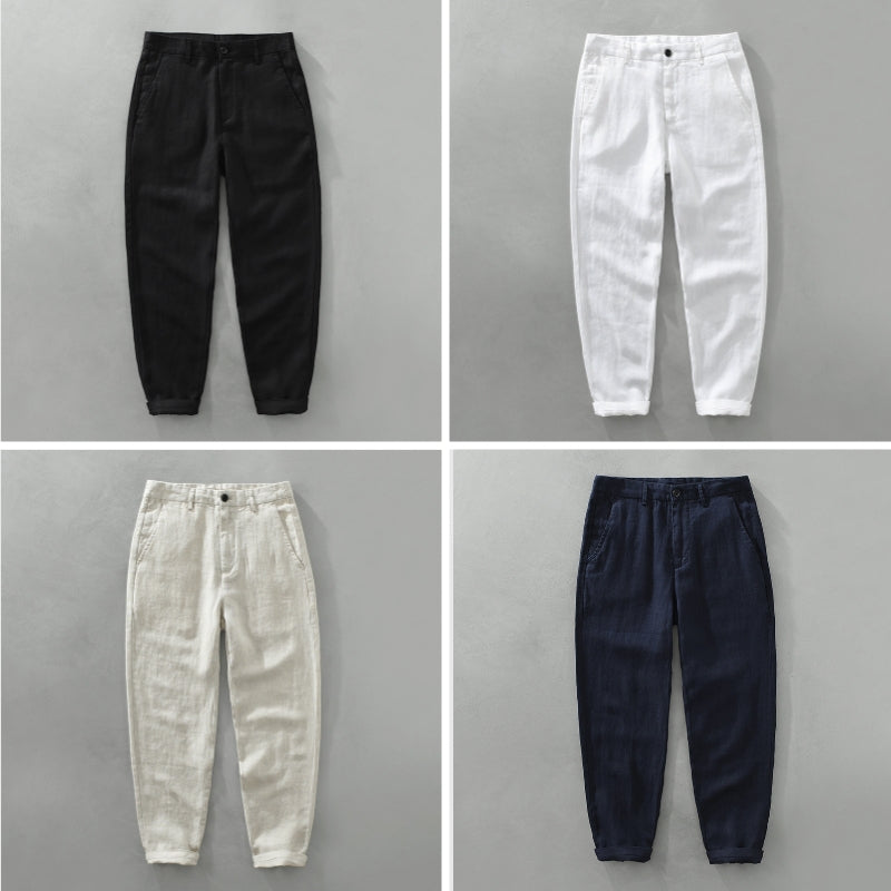 Ipanema linen pants for men | Matteo -8