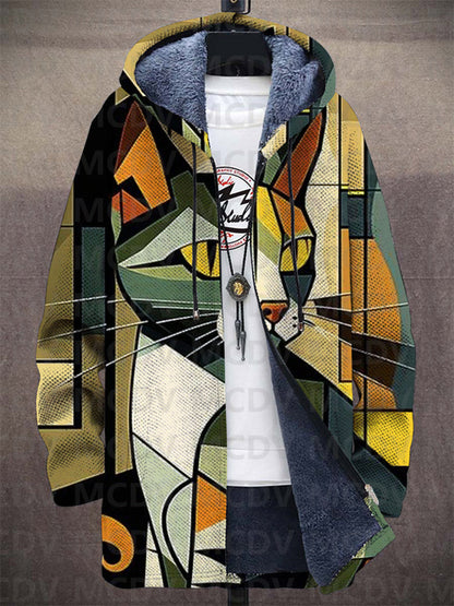 Hooded colourful jacket for men | Winter -7
