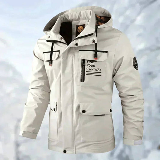 Elegant pockets functionals jacket for men | Alaric -1