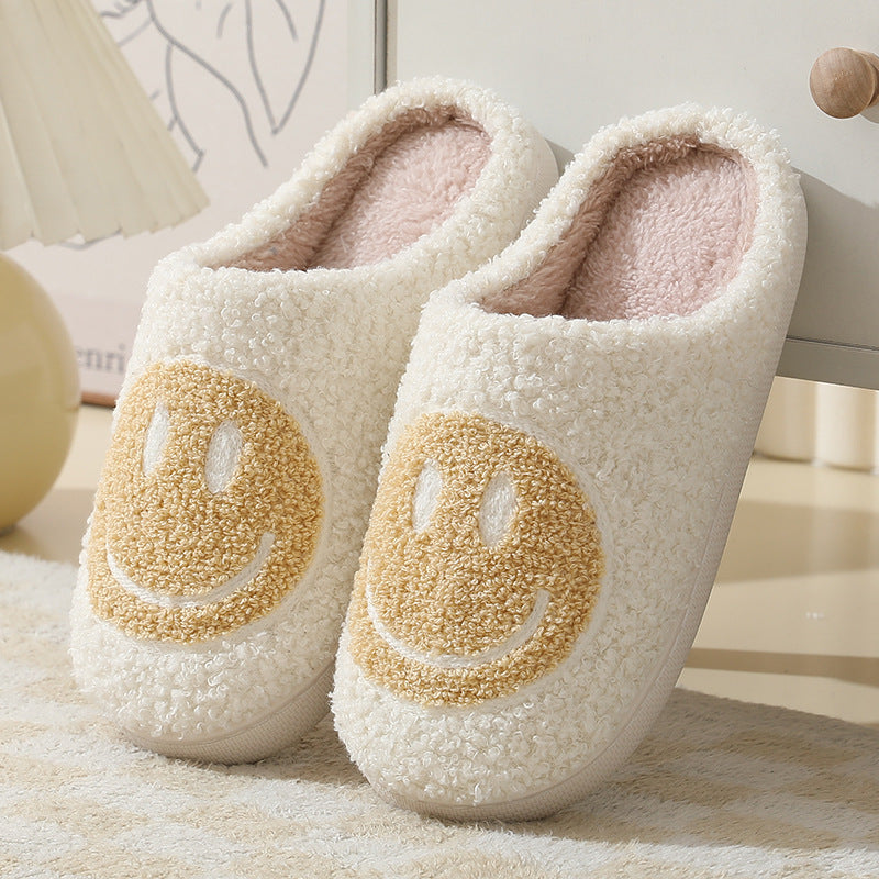 Smiley face slippers for women | Ivanna -7