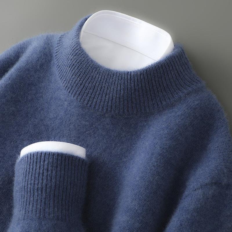 Soft high collar sweater for men | Armel -3