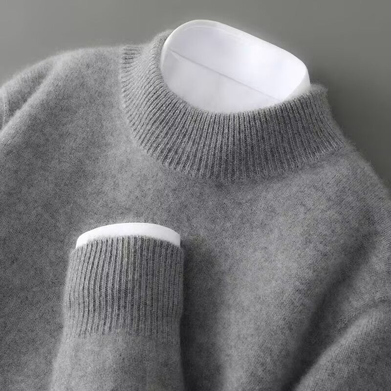 Soft high collar sweater for men | Armel -5