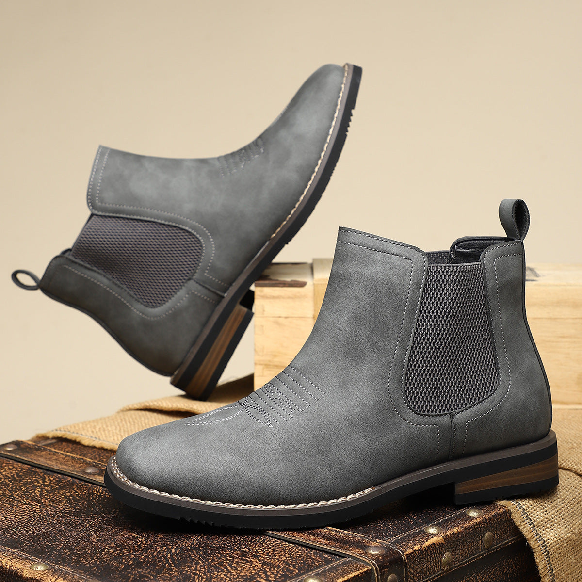 Elegant classic boots for men | Adrien -10