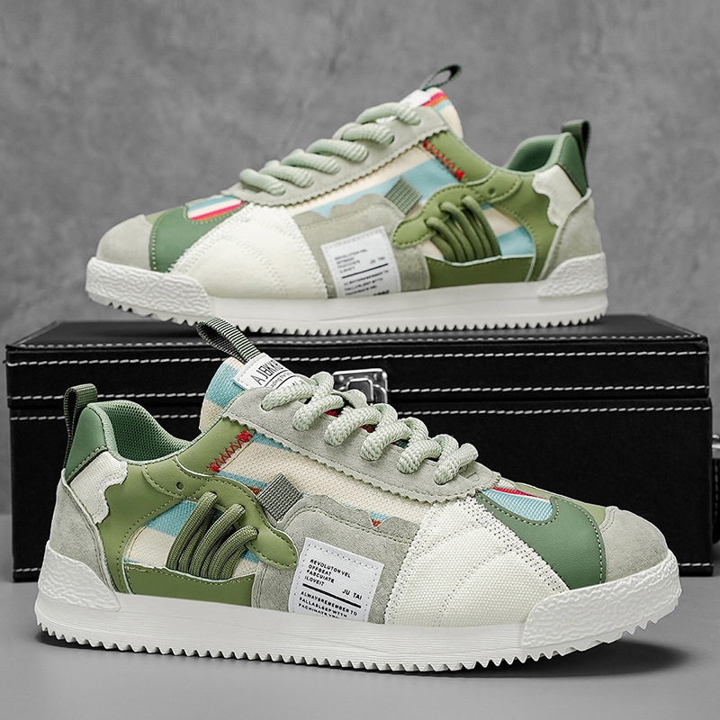Lightweight retro sneakers for women | Colourful & Urbans -6
