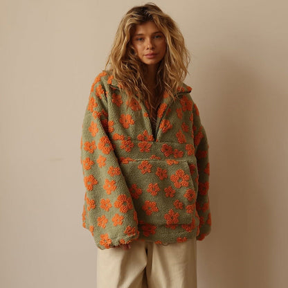Cosy soft sweater for women | Softness boho and Comfort -3