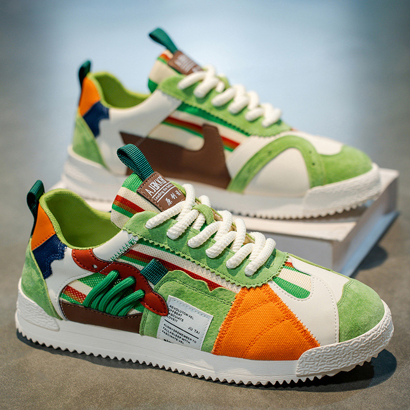 Lightweight retro sneakers for women | Colourful & Urbans -3