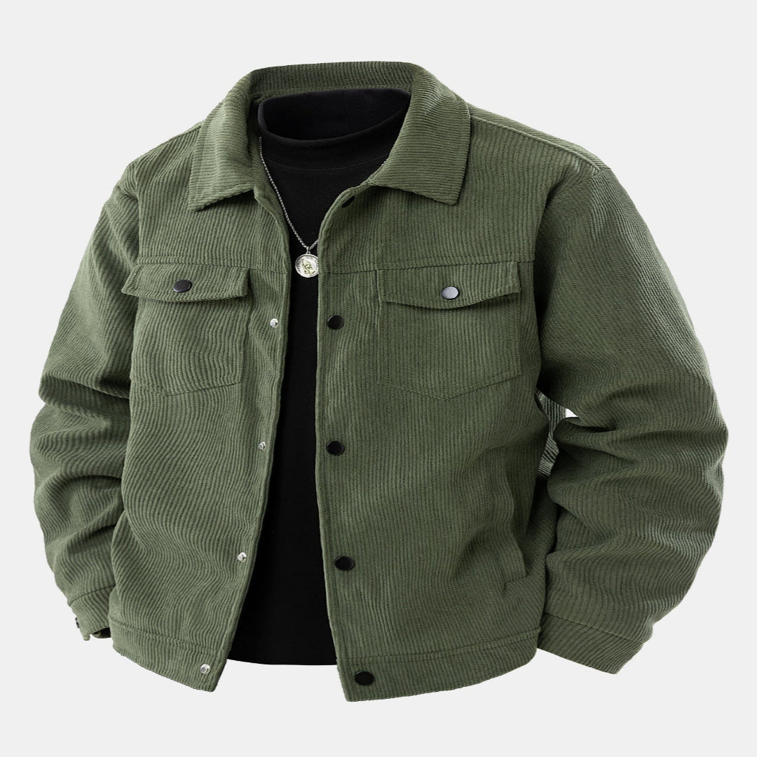 Warm pockets coat for men | Vellano -1