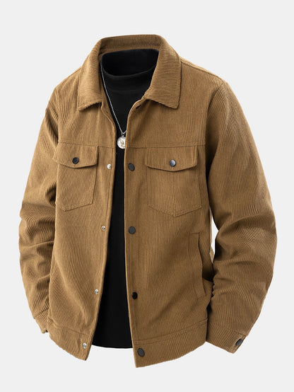 Warm pockets coat for men | Vellano -2