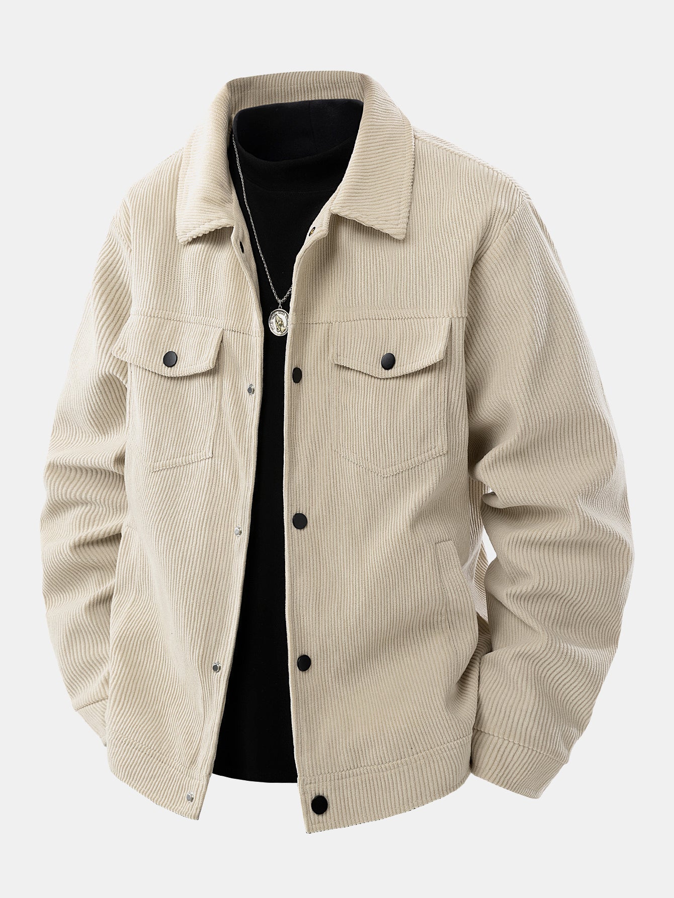 Warm pockets coat for men | Vellano -3