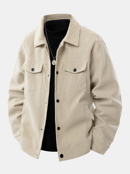 Warm pockets coat for men | Vellano -3