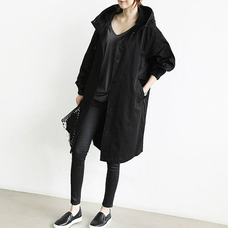 Trench elegant spring coat for women | Evelyn -2