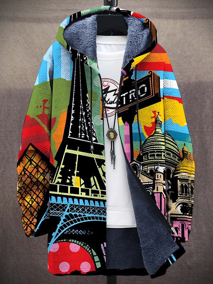 Hooded colourful jacket for men | Winter -11