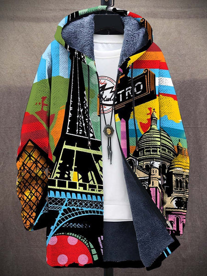 Hooded colourful jacket for men | Winter -11