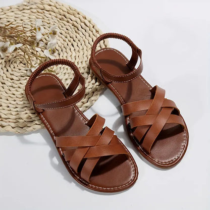 Braided escape sandals for women | Volmena -2