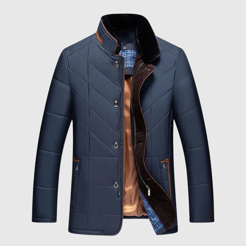 Men’s quilted insulated winter jacket for men | Everett -2
